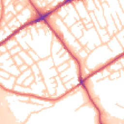 Daytime road noise heatmap for M30 7AR