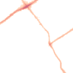 Night-time road noise heatmap for M30 7AW