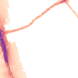 Night-time road noise heatmap for M30 7DG