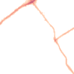 Night-time road noise heatmap for M30 7EQ