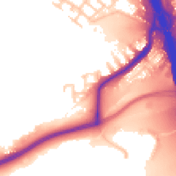 Daytime road noise heatmap for M30 7NG