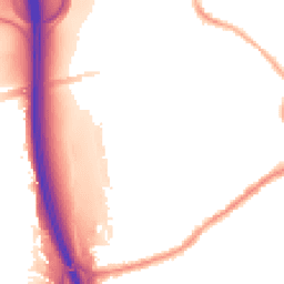 Night-time road noise heatmap for M30 7NL