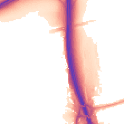 Night-time road noise heatmap for M30 7PF