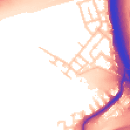 Daytime road noise heatmap for M30 7QD