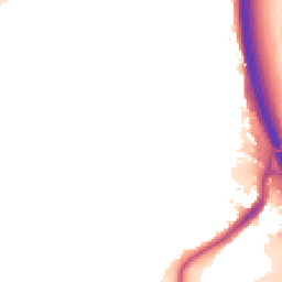 Night-time road noise heatmap for M30 7QD