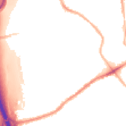 Night-time road noise heatmap for M30 7WB