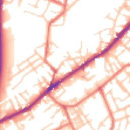 Daytime road noise heatmap for M35 0BU