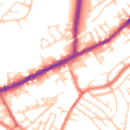 Daytime road noise heatmap for M35 0NF