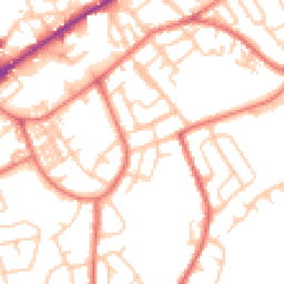 Daytime road noise heatmap for M35 0RU
