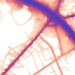 Daytime road noise heatmap for M35 9FE