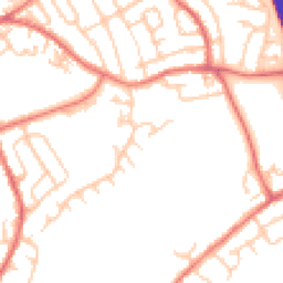 Daytime road noise heatmap for M35 9NA
