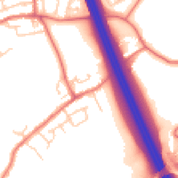 Daytime road noise heatmap for M35 9WL