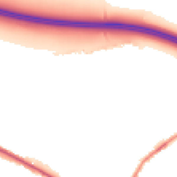 Night-time road noise heatmap for M38 9UF