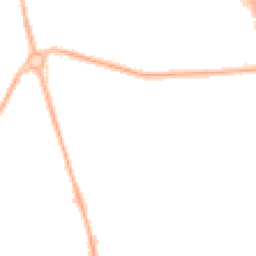 Night-time road noise heatmap for M41 0RH
