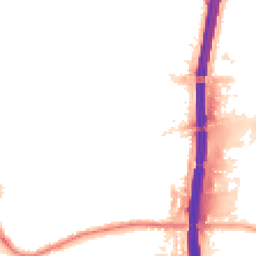 Night-time road noise heatmap for M41 0YA