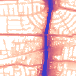 Daytime road noise heatmap for M41 0ZH
