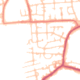 Daytime road noise heatmap for M41 6PD