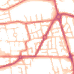 Daytime road noise heatmap for M41 7BH