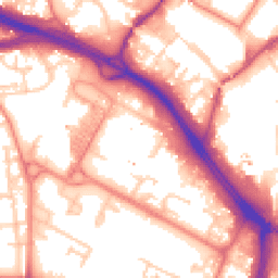 Daytime road noise heatmap for M6 5FT