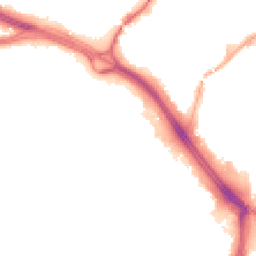 Night-time road noise heatmap for M6 5FT