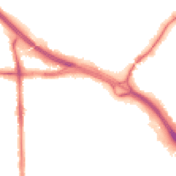 Night-time road noise heatmap for M6 7DP