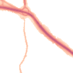 Night-time road noise heatmap for M6 7RB