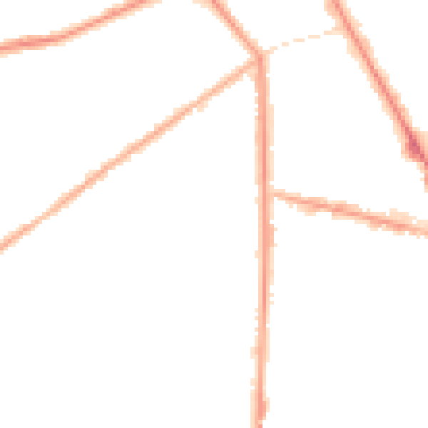 Night-time road noise heatmap for M7 1AA