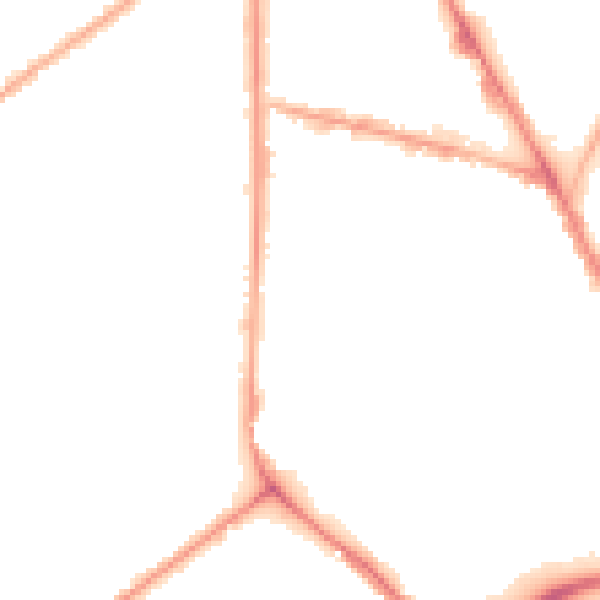 Night-time road noise heatmap for M7 1TB