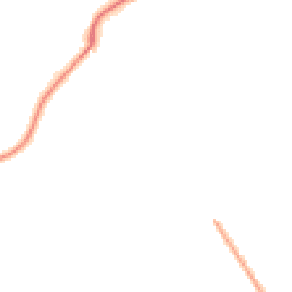 Night-time road noise heatmap for M7 3QT