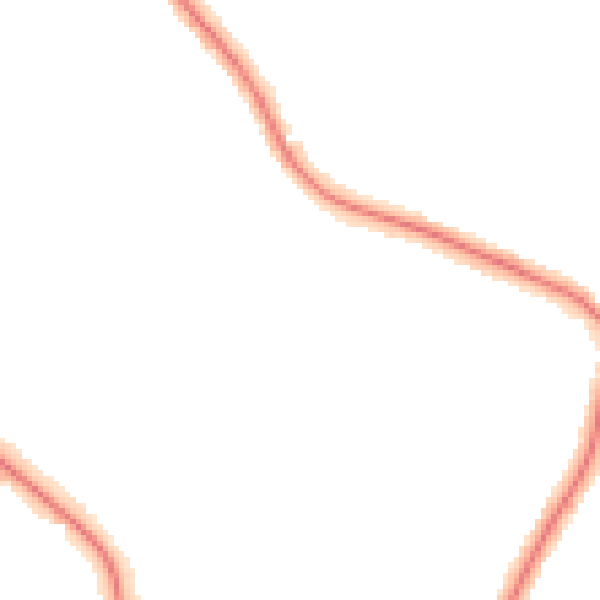 Night-time road noise heatmap for M7 4BT