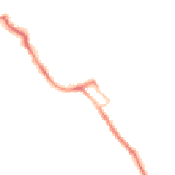 Night-time road noise heatmap for ME12 1BA