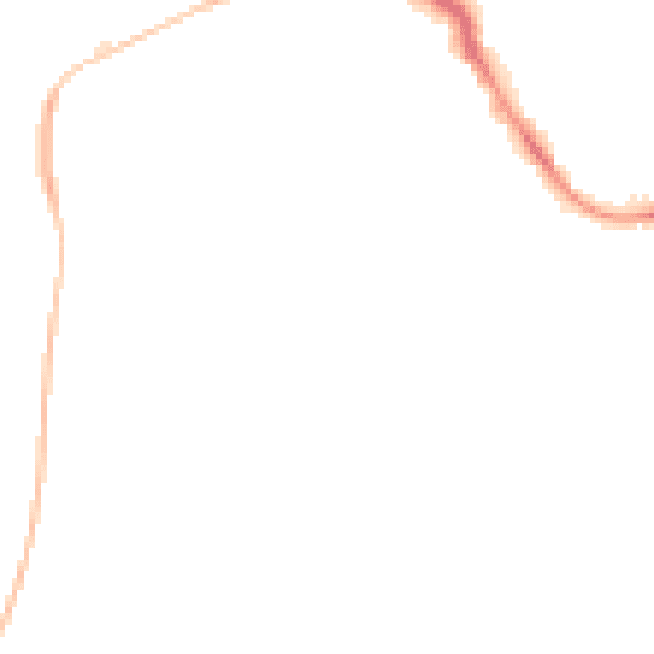 Night-time road noise heatmap for ME12 1BP