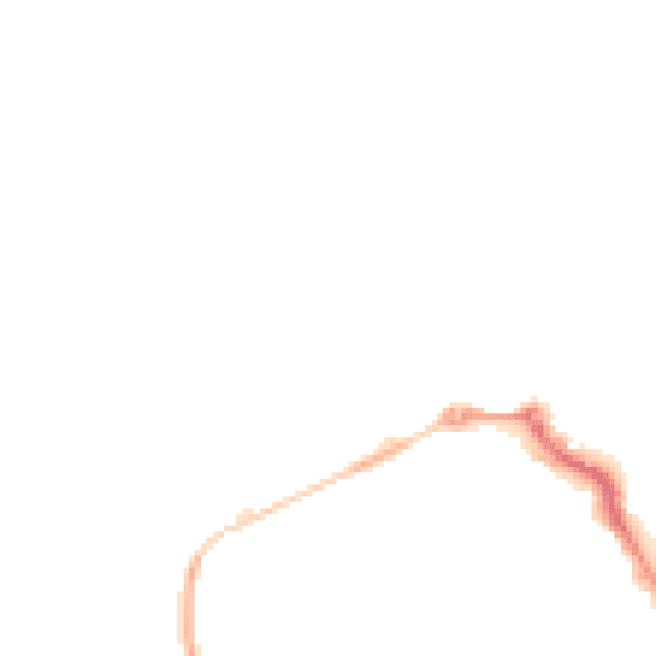 Night-time road noise heatmap for ME12 1BU
