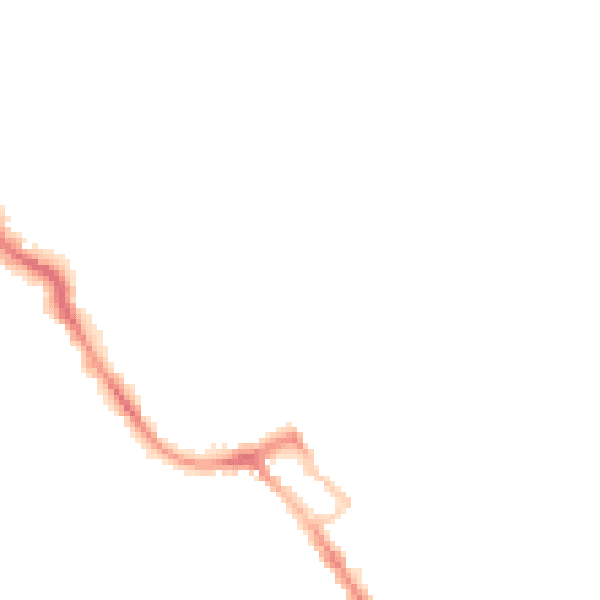 Night-time road noise heatmap for ME12 1BY