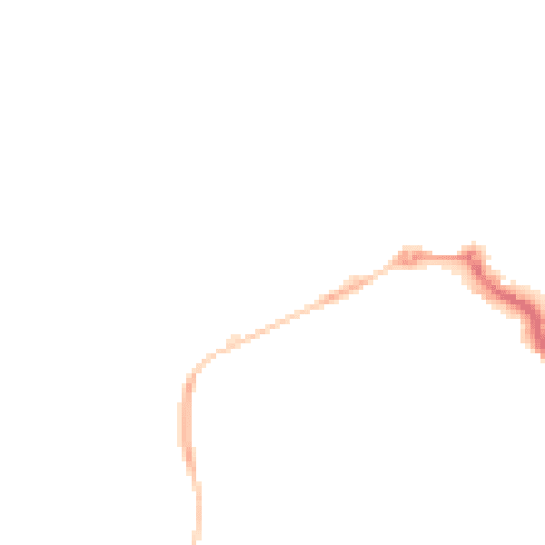 Night-time road noise heatmap for ME12 1RN