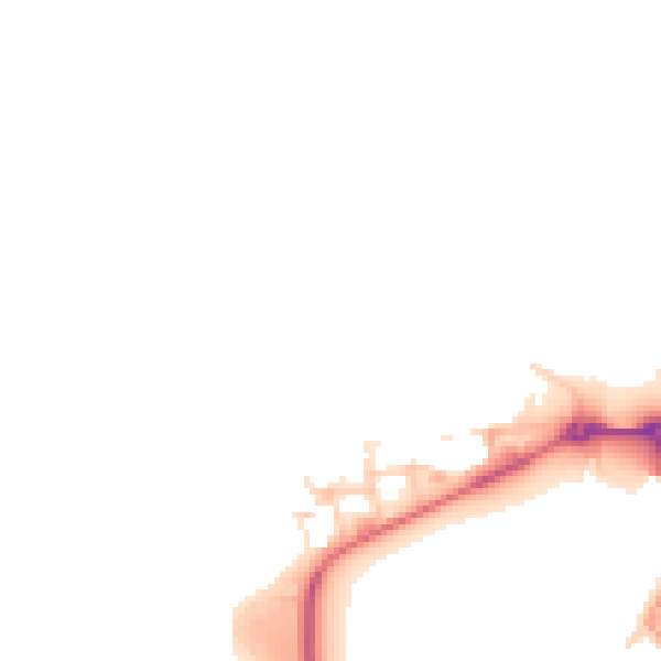 Daytime road noise heatmap for ME12 1RS