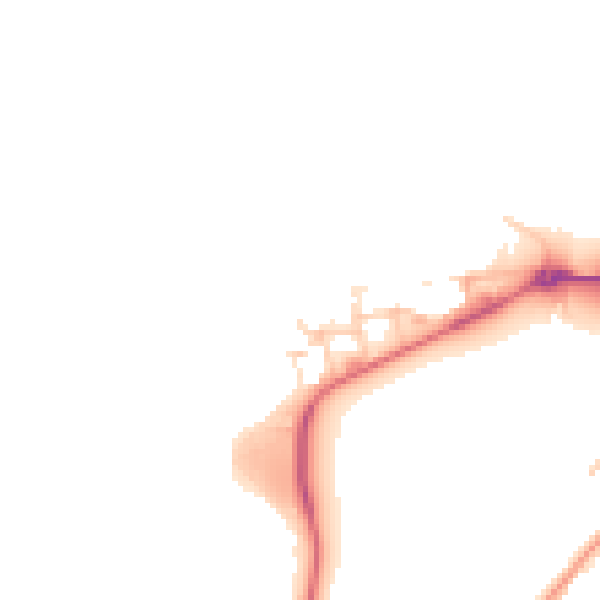 Daytime road noise heatmap for ME12 1RW