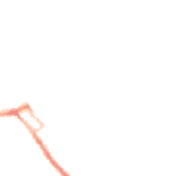 Night-time road noise heatmap for ME12 2AS