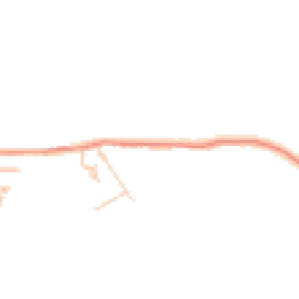 Daytime road noise heatmap for ME12 2BX