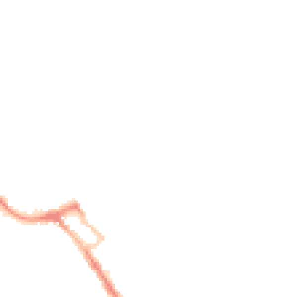 Night-time road noise heatmap for ME12 2NZ