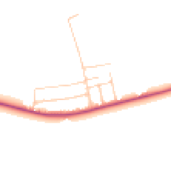 Daytime road noise heatmap for ME12 4AG