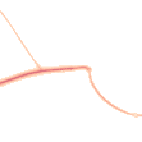 Night-time road noise heatmap for ME12 4HN
