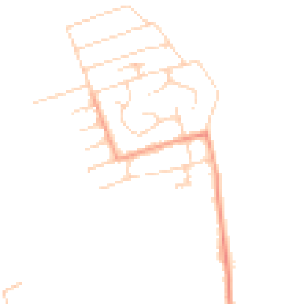 Daytime road noise heatmap for ME12 4NJ