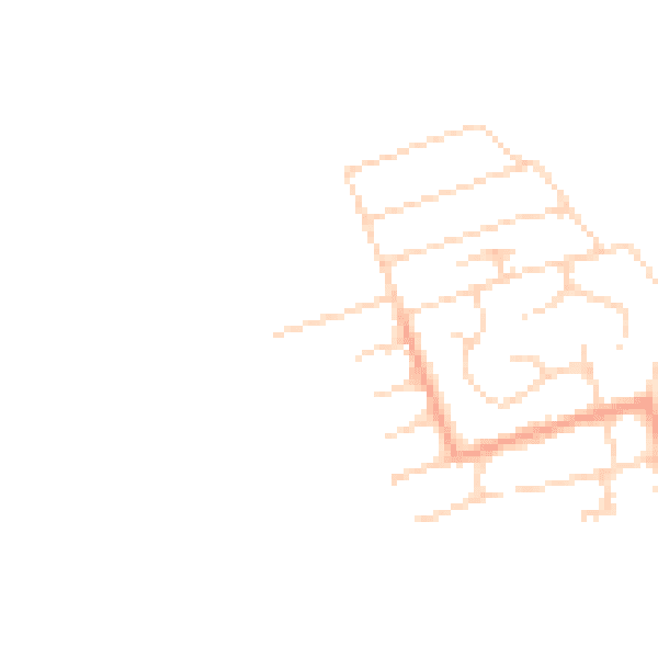 Daytime road noise heatmap for ME12 4PA