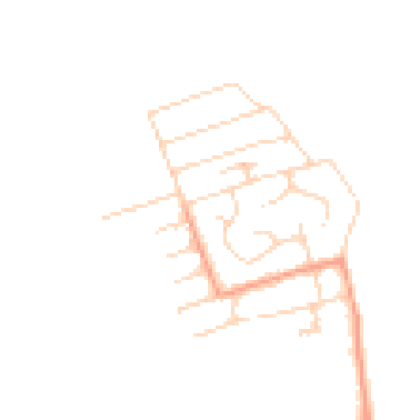 Daytime road noise heatmap for ME12 4PT