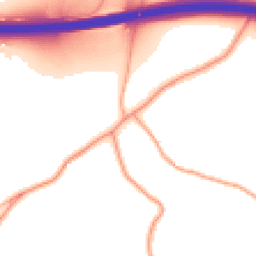 Daytime road noise heatmap for ME13 0DN