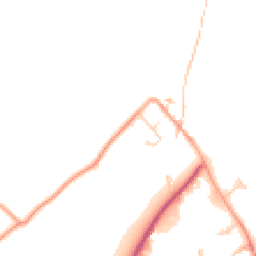 Daytime road noise heatmap for ME13 0QJ