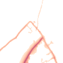 Daytime road noise heatmap for ME13 0QQ