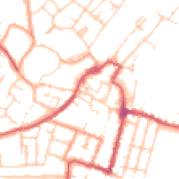 Daytime road noise heatmap for ME13 7EN