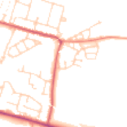 Daytime road noise heatmap for ME13 8FZ